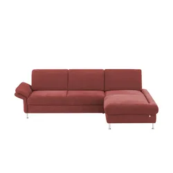 Ecksofa  Diva Lounge Vital , rot , Maße (cm): B: 265 H: 85 T: 205