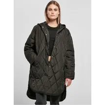 URBAN CLASSICS Oversized Diamond Quilted Mantel Black S