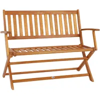 CASARIA Gartenbank 120 x 55 x 91 cm Eukalyptus