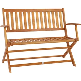 CASARIA Gartenbank 120 x 55 x 91 cm Eukalyptus