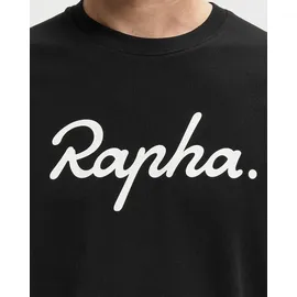 Rapha Cotton Large Logo - black - L