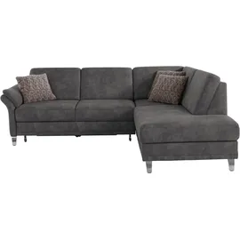 sit&more Eckcouch grau 2-Sitzer