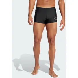 adidas Big Bars Boxer-Badehose Black/White XS