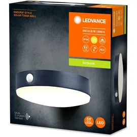 LEDVANCE Außenleuchte Aluminium 5,0 cm inkl. Bewegungsmelder schwarz
