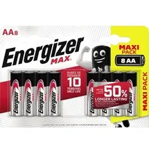 Energizer Batterie Max Alkaline AA/Mignon/LR6 8 St./Pack.