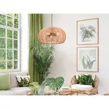 Trio Inga 3-flg. 50 cm Rattan schwarz