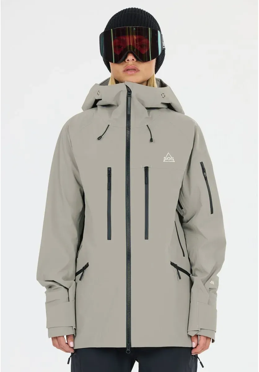 SOS Kula W 3L Shell Jacket dried sage (3250) L
