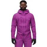 Black Diamond Dawn Patrol Hybrid Shell Regenjacke Herren Piton Purple L