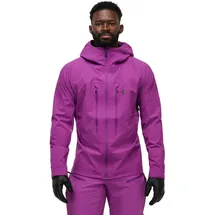 Black Diamond Dawn Patrol Hybrid Shell Regenjacke Herren Piton Purple L