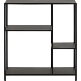 Actona Bücherregal New York 80 x 30 x 86 cm Schwarz
