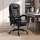 Vinsetto Massagesessel 67 x 121 x 79 cm Schwarz mit Fernbedienung
