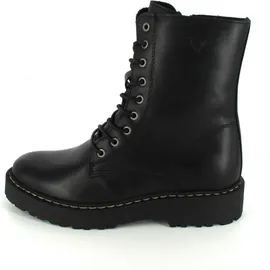 Palpa Schnürstiefelette in Schwarz, 37
