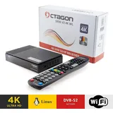 Octagon SX98 V2 4K WL UHD Linux 1x DVB-S2 Sat IP-Receiver (Dolby Digital+, Dual-WiFi, LAN, CA)
