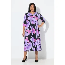 Ulla Popken Maxikleid A-Linie Schwarz 42/44