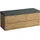 Laufen LANI Waschtischplatte verkehrsgrau inklusive Unterschrank, ohne Ausschnitt, große Schublade links, 1370x495x580mm, H4055801122671,