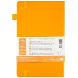 Sakura Notizbuch punktkariert A5 Weiß