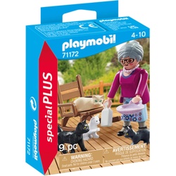 Playmobil Oma mit Katzen (71172, Playmobil Special Plus)