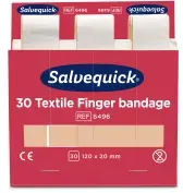 Cederroth Salvequick Textilpflaster 6496 , 1 Box = 6 x 30 Stück