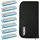 Cascha Ocean Rock Harmonica Pack 7 (C-D-E-F-G-A-Bb), 7 Mundharmonikas mit Tasche, Blau