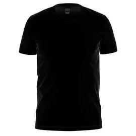 Ammann Unterhemd AMMANN "3er Pack Shirt 1/2 Arm Day Modern / Close to you", Herren, Gr. 7, N-Gr, schwarz, Obermaterial: 93% Baumwolle CO. 7% Elasthan EL., Unterhemden Unterhemd