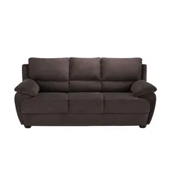 Primo Sofa 3-sitzig aus Mikrofaser Nebolo ¦ braun ¦ Maße (cm): B: 209 H: 97 T: 100.0