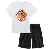 AUTHENTIC LE JOGGER Pyjama AUTHENTIC LE JOGGER Schwarz/Weiß 146/152