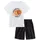 AUTHENTIC LE JOGGER Pyjama AUTHENTIC LE JOGGER Schwarz/Weiß 146/152