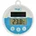 TFA Digitales Poolthermometer Weiß-Blau 30,1068,02