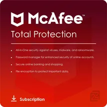 McAfee Total Protection 2025 ESD 5 Geräte 24 Monate DE Win Mac Android iOS