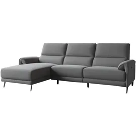KAWOLA Ecksofa ADRIANA anthrazit