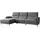 KAWOLA Ecksofa ADRIANA anthrazit