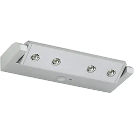 Briloner Leuchten Unterbauleuchte mit Sensor, 4 LED, titan/silber 2269-041