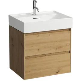 Laufen Waschtischunterschrank 2 Auszüge 58,4 x 51,5 x 44,2 cm Wildeiche