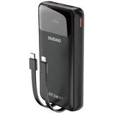 Dudao K15Pro 20000mAh 22.5Watt 2x cable Black, 20000 mAh, Lithium Polymer (LiPo) Schwarz