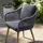 Mr. Deko Solana Rope Gartenstuhl 63 x 63 x 108 cm grau 2 St.