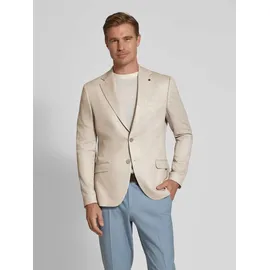 zuitable Sakko mit Brustleistentasche Modell 'DiNick', Beige, 56