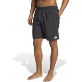 adidas Herren Badeshorts 8 Zoll, Black/White, L
