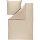 Estella Bettwäsche Valetta 155x220 cm + 80x80 cm, kiesel