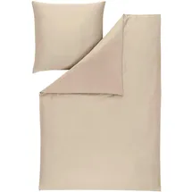 Estella Bettwäsche Valetta 155x220 cm + 80x80 cm, kiesel