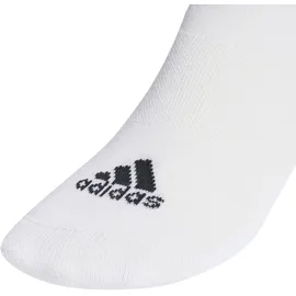 adidas 3-Streifen Cushioned Sportswear Low-Cut Socken 3 Paar White / Black 43-45