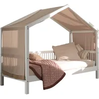 Home Affaire Hausbett »Forrest mit Dachaufbau, Textilhimmel, später umbaubar