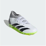 adidas Predator Accuracy.3 Firm Ground Boots Fußballschuhe (Fester Untergrund), FTWR White/core Black/Lucid Lemon, 29