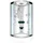 SeniorBad D46-50T0 Komplettdusche mit Schiebetür 90 x 90 cm weiß Sicherheitsglas D46-50T0