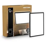 B.K.Licht LED Panel 1 24x24 cm eckig schwarz