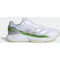 Adidas Courtquick Padel Schuh WEISS|silber|HELLGELB 40 2/3