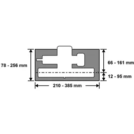 WOLFCRAFT FKS 145 Führungsschiene