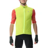 Uyn Biking Ultralight Fahrrad Windweste Herren soft yellow fluo/black XL