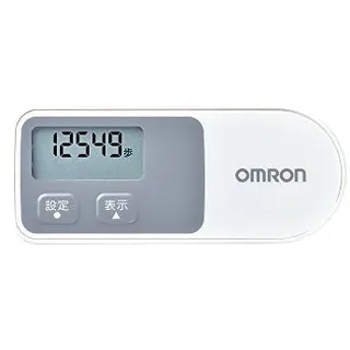 OMRON Schrittzähler HJ-320-W (Weiß)