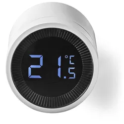 Nedis Thermostat ZBHTR10WT Zigbee 3.0 | Batteriebetrieben | LCD-Anzeige | AndroidTM / IOS