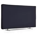 kwmobile 40" TV Abdeckung Dunkelblau